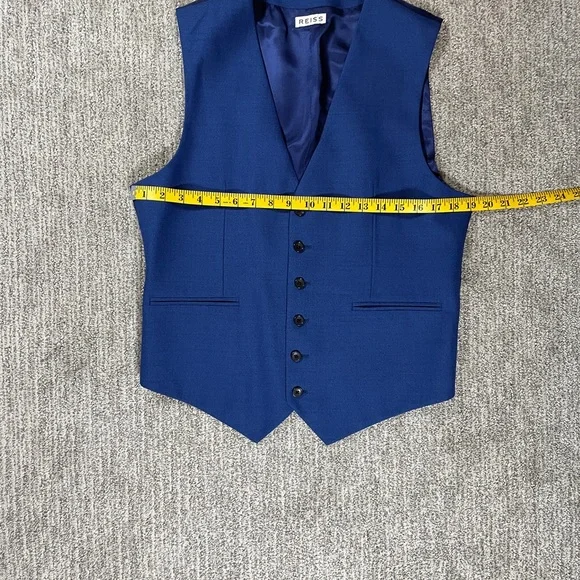 Men's Blue Three Piece Suit